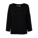 Casual Loose Women Solid Asymmetrical Hem Pullover Sweater