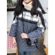 Women Patchwork Fake Two Pieces Turtleneck Casual Hoodies