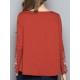 Autumn Women Embroidery Round Neck Long Sleeve T Shirt Autumn Women Embroidery Round Neck Long Sleeve T Shirt