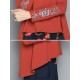 Autumn Women Embroidery Round Neck Long Sleeve T Shirt