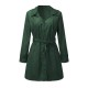 Autumn Women Trench Coat Solid Double Breasted Dust Coat