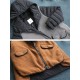 Casual Women Fleece Splicing Coats with Pockets