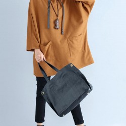 Casual Women Khaki  Pockets Hooded Sweatshirts