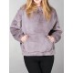Fleece Solid Color Long Sleeve Warm Sweatshirt With Pockets