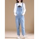 S-6XL Casual Women Denim Pockets Jumpsuit Playsuit S-6XL Casual Women Denim Pockets Jumpsuit Playsuit
