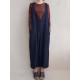 Women Leisure Cotton Jumpsuits Wide Leg Pants Loose with Button