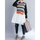 Knitted Shirt Comfortable Cotton Sweater Dress