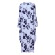 L-5XL Casual Women Loose Floral Print Dress