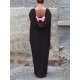 Elegant Women Batwing Sleeve Bowknot Back Maxi Dress