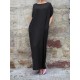 Elegant Women Batwing Sleeve Bowknot Back Maxi Dress