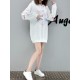 Women Removable Sleeves Hoodies Casual Cute Rabbit Print Sweatshirts Women Removable Sleeves Hoodies Casual Cute Rabbit Print Sweatshirts