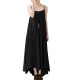 Casual Strap Sleeveless Linen Women Maxi Sundress