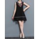 Casual Women Embroidery Dress Sleeveless A Line Cotton Linen Dresses