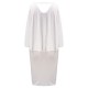 Elegant Women Butterfly Backless Bodycon Party Cape Pencil Dress