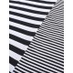 Elegant Women Maxi Dress Classic Cross Stripe Casual Sexy Dresses