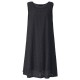 L-5XL Elegant Women Sleeveless Lace Crochet Hollow Party Dress