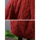 Vintage Floral Print Elastic Waist Pockets Baggy Long Maxi Skirts