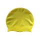 16 Colors Adult Pure Color Silica Gel Waterproof Elastic Soft Swimming Cap For Women Men