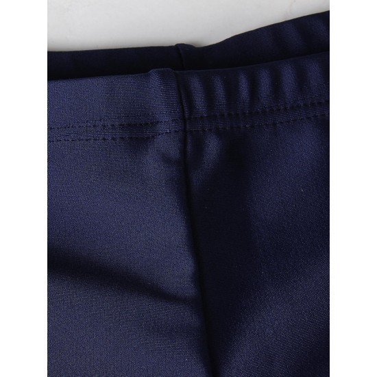 Comfy Mid Waist Boyshorts Elastic Fitness Safety Swimwear Bottom Comfy Mid Waist Boyshorts Elastic Fitness Safety Swimwear Bottom