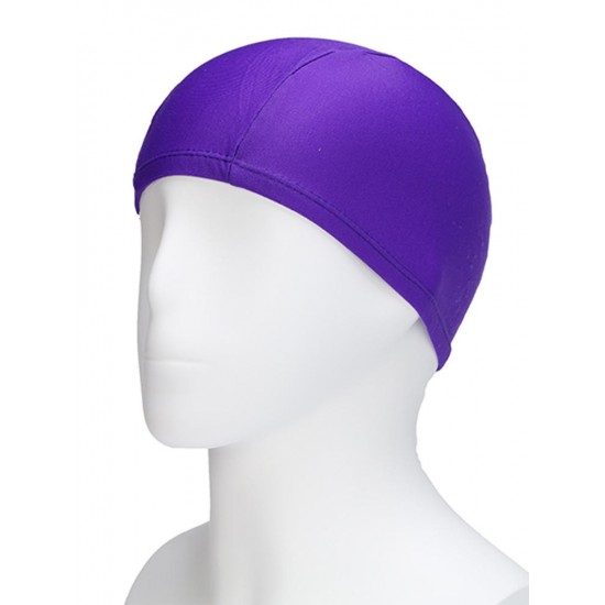 Cozy Waterproof Soft Printed Stretchy Milk Lycra Swimming Cap