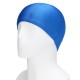 Cozy Waterproof Soft Printed Stretchy Milk Lycra Swimming Cap