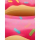 Cute Dessert Donuts Shape Pool Floats Inflatable Swimming Laps Life Buoy