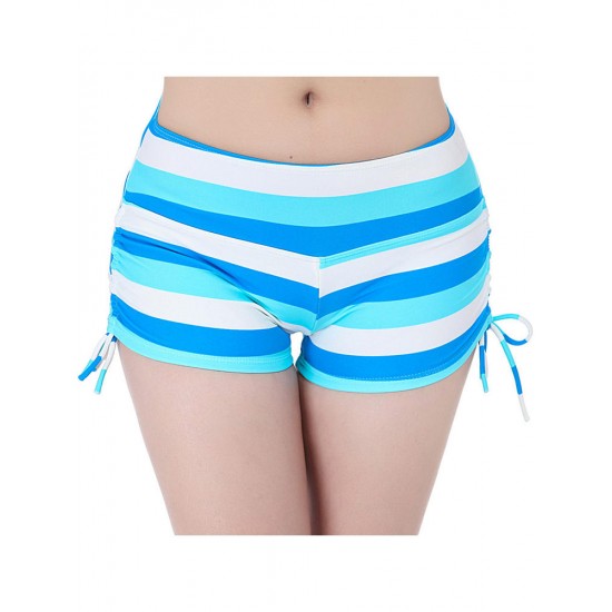 DAISSIONI Drawstring Breathable Sport Beach Boyshort