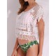 Beach Sexy Tassel Knitting Hollow Summer Cover-Ups Swimsuit For Women