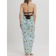 Big Size Multi-way Wear Pineapple Printed Comfort Beachwear Cover Ups Big Size Multi-way Wear Pineapple Printed Comfort Beachwear Cover Ups