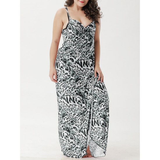 Long Section Conservative Printed Multi-way Wear Beach Dress Cover-Ups Long Section Conservative Printed Multi-way Wear Beach Dress Cover-Ups