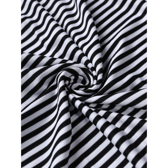 Plus Size Stripes Muti-way Wear Braces Dress Beach Towel Cover-Ups Bathingsuit Plus Size Stripes Muti-way Wear Braces Dress Beach Towel Cover-Ups Bathingsuit