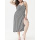 Plus Size Stripes Muti-way Wear Braces Dress Beach Towel Cover-Ups Bathingsuit Plus Size Stripes Muti-way Wear Braces Dress Beach Towel Cover-Ups Bathingsuit