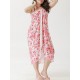 Plus Size Women Soft Printed Multi-way Wear Beach Dress Bathing Cover-Ups