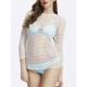 Sexy Hollow Bikini Knitted Cover Up Beachwear Bathing Suit 3 Colors