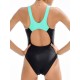 Colorblock Seamless Professional Fitness Training One Piece Swimsuit