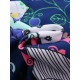 Conservative Printed Padding Long-sleeved Front Zipper Swimsuit Conservative Printed Padding Long-sleeved Front Zipper Swimsuit
