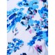 Criss-Cross Plum Blossom Printed One-Pieces Swimwear Criss-Cross Plum Blossom Printed One-Pieces Swimwear