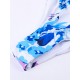 Criss-Cross Plum Blossom Printed One-Pieces Swimwear Criss-Cross Plum Blossom Printed One-Pieces Swimwear