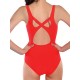 Front Zipper Hollow Out Criss-Cross Back Quick Drying Stretchy One Piece Swimsuits Front Zipper Hollow Out Criss-Cross Back Quick Drying Stretchy One Piece Swimsuits
