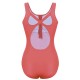 Front Zipper Hollow Out Criss-Cross Back Quick Drying Stretchy One Piece Swimsuits Front Zipper Hollow Out Criss-Cross Back Quick Drying Stretchy One Piece Swimsuits