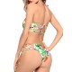 Halter One Piece Swimsuit Printing Strap Bikini Beach Bathing Suit Halter One Piece Swimsuit Printing Strap Bikini Beach Bathing Suit