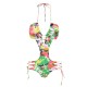 Halter One Piece Swimsuit Printing Strap Bikini Beach Bathing Suit