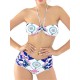 Backless Wireless Padding Bandage Neck Bikini Sets Backless Wireless Padding Bandage Neck Bikini Sets