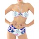 Backless Wireless Padding Bandage Neck Bikini Sets