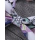 Backless Wireless Padding Bandage Neck Bikini Sets Backless Wireless Padding Bandage Neck Bikini Sets