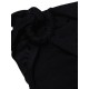 Black Sexy Halter Plunge Three Piece Swimwear Backless Lace-Up Beachsuit Black Sexy Halter Plunge Three Piece Swimwear Backless Lace-Up Beachsuit