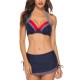 Blue Polka Dot Split Skirt Navy Summer Bikini Blue Polka Dot Split Skirt Navy Summer Bikini