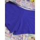 Conservative Deep V Sleeveless Flower Printing U Shape Back Wireless Swimdresses Conservative Deep V Sleeveless Flower Printing U Shape Back Wireless Swimdresses