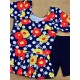 Conservative High Waisted Printing Bathing Suit Boyshorts Brathable Beachwear Swimdress Conservative High Waisted Printing Bathing Suit Boyshorts Brathable Beachwear Swimdress