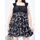 Conservative Plus Size Cute Bathing Suit Letters Printing Ruffle Backless Boysuit Swimdress Conservative Plus Size Cute Bathing Suit Letters Printing Ruffle Backless Boysuit Swimdress